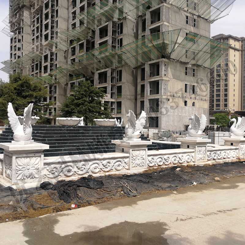 石雕噴泉，石雕天鵝噴泉，大理石天鵝噴泉1.jpg