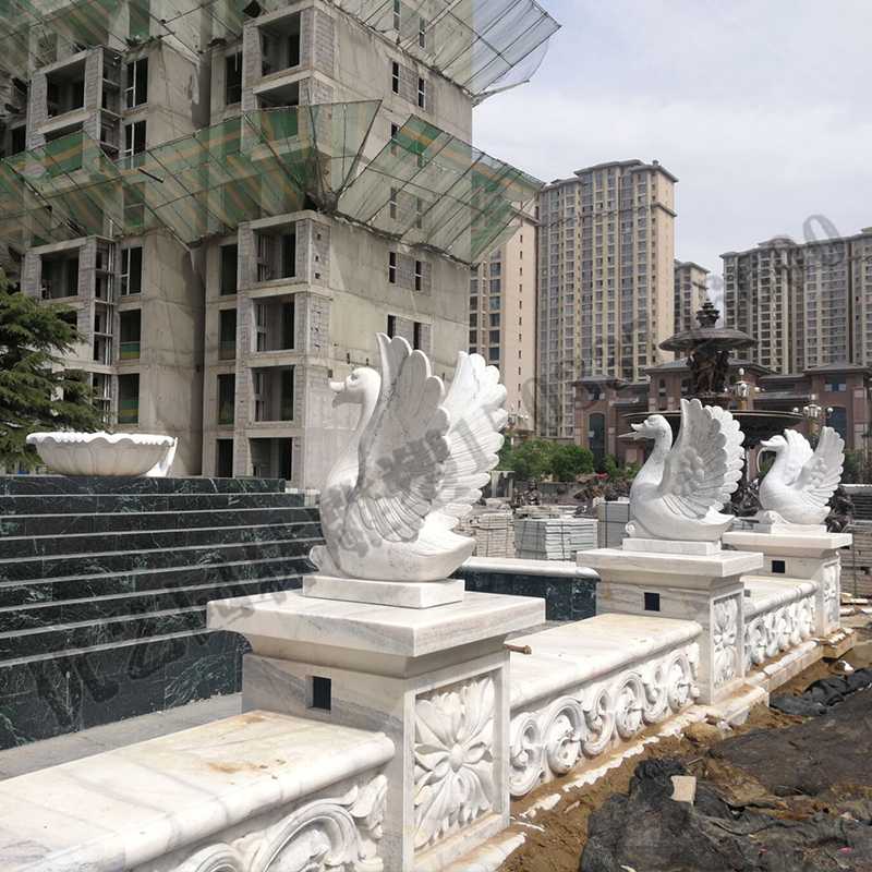 石雕噴泉，石雕天鵝噴泉，大理石天鵝噴泉2.jpg